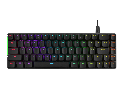 Klawiatura ASUS ROG Falchion Ace NX RED/Wired+KVM/RGB/Black 90MP0346-BKUA01